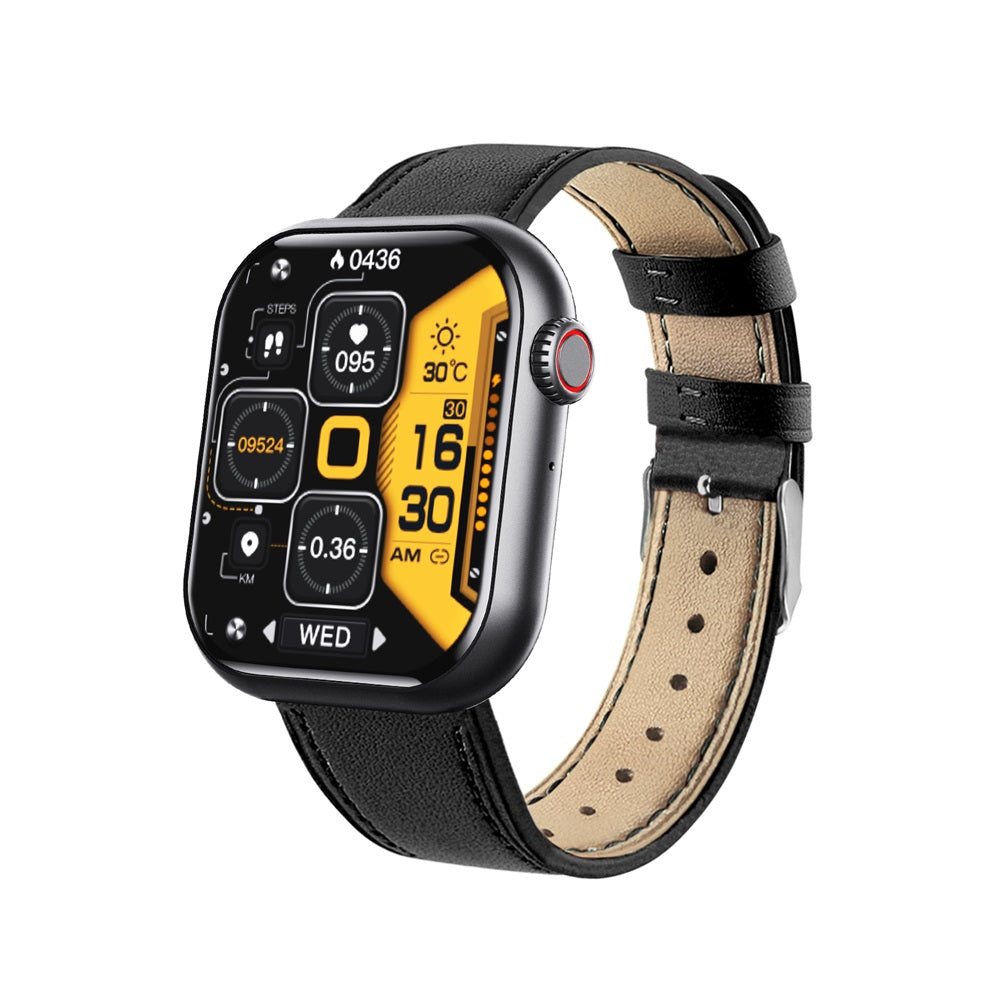 Waterproof Smartwatch with Blood Sugar, Blood Pressure, Blood Oxygen, and Sleep Monitoring Features