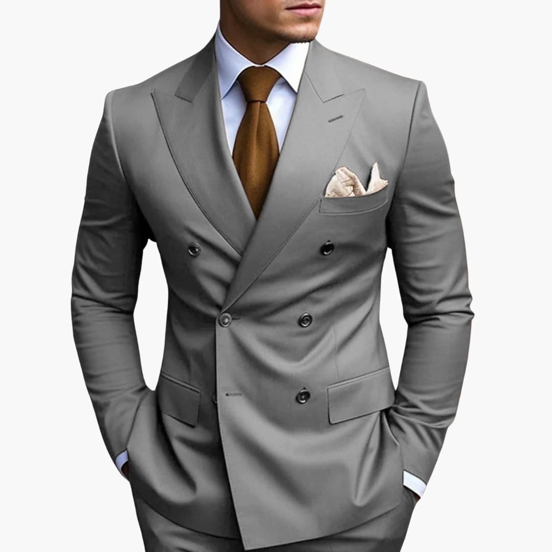 Men's Elegant Suit | Double-Breasted