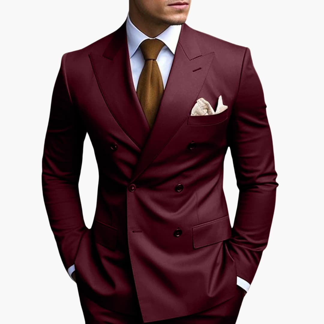 Men's Elegant Suit | Double-Breasted