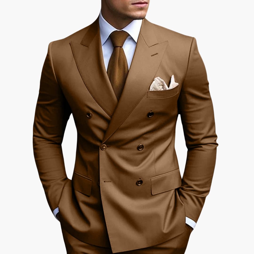 Men's Elegant Suit | Double-Breasted