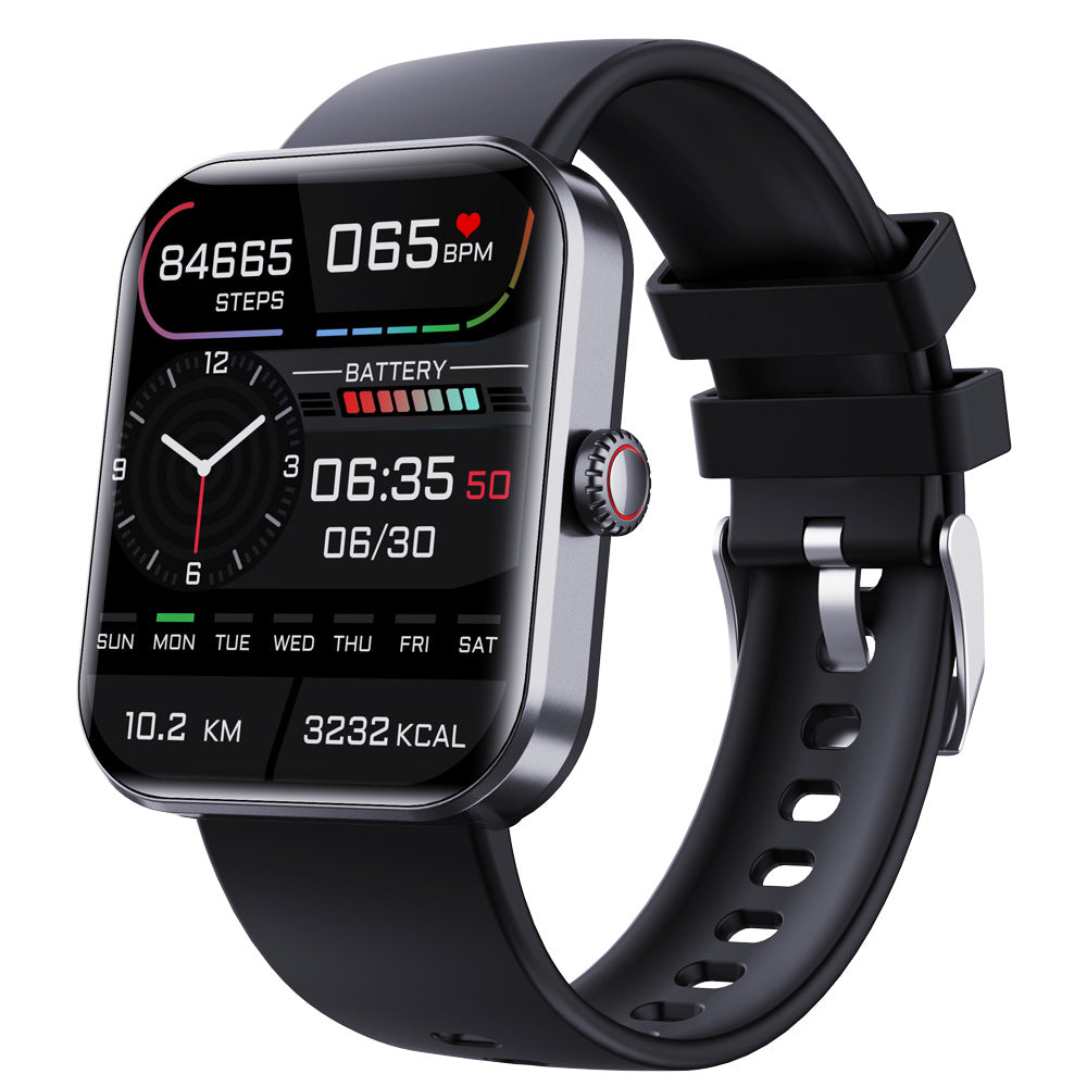 Waterproof Smartwatch with Blood Sugar, Blood Pressure, Blood Oxygen, and Sleep Monitoring Features