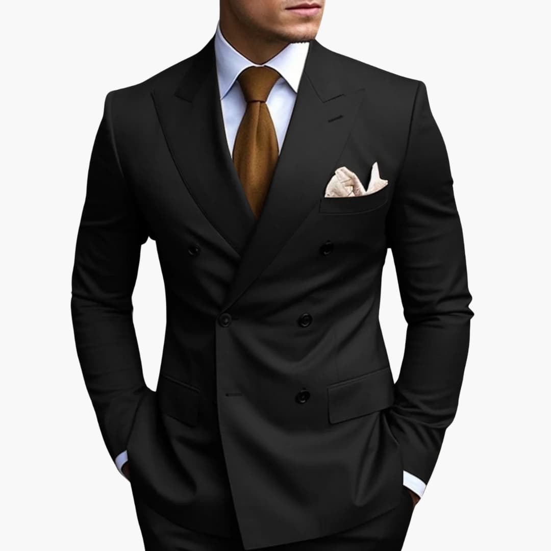 Men's Elegant Suit | Double-Breasted