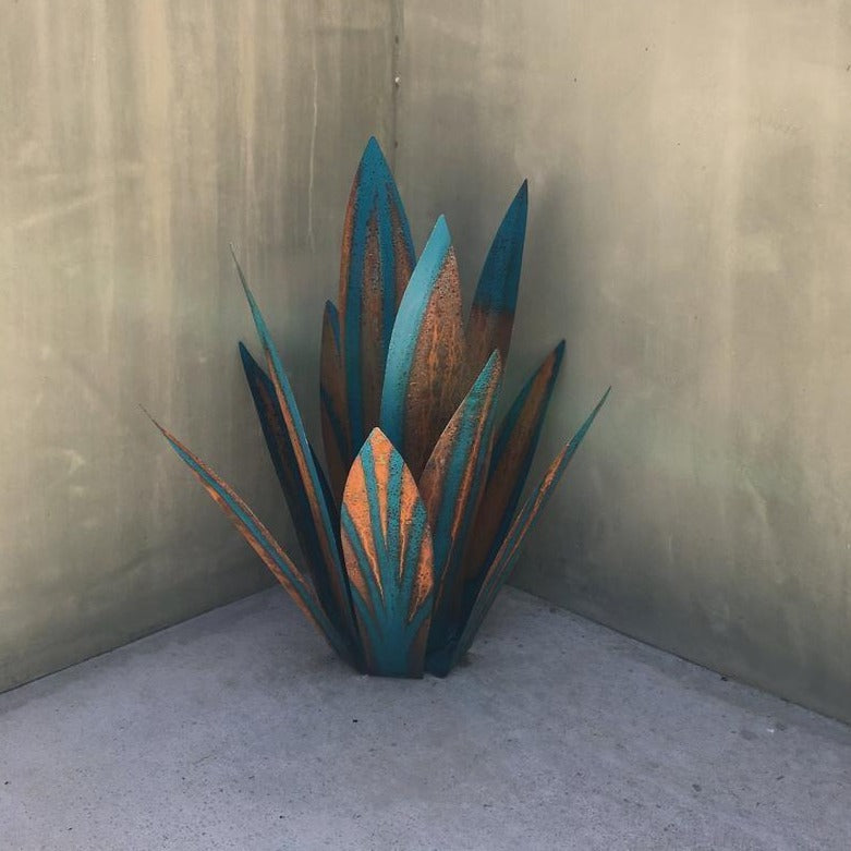 Waterproof Eternal Agave Rustic Sculpture