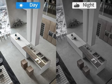 Compact Wireless HD Security Camera with Night Vision for Baby and Pet Monitoring