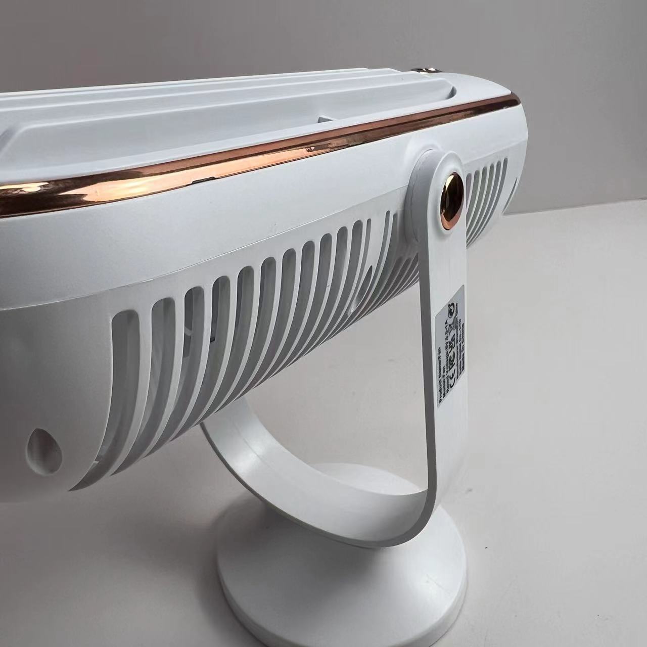 Premium Cooling Fan | Dual Motor, 720° Rotation, USB Rechargeable & Ultra Quiet for Ultimate Comfort Anywhere