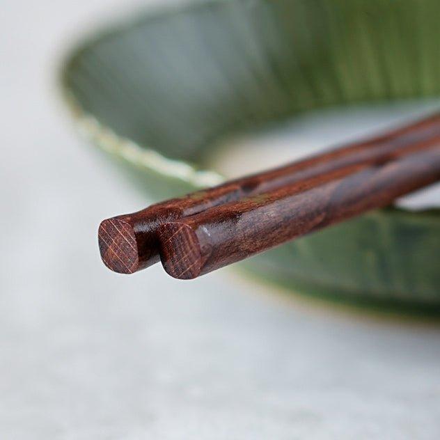 Golden Sakura Wooden Chopstick Set