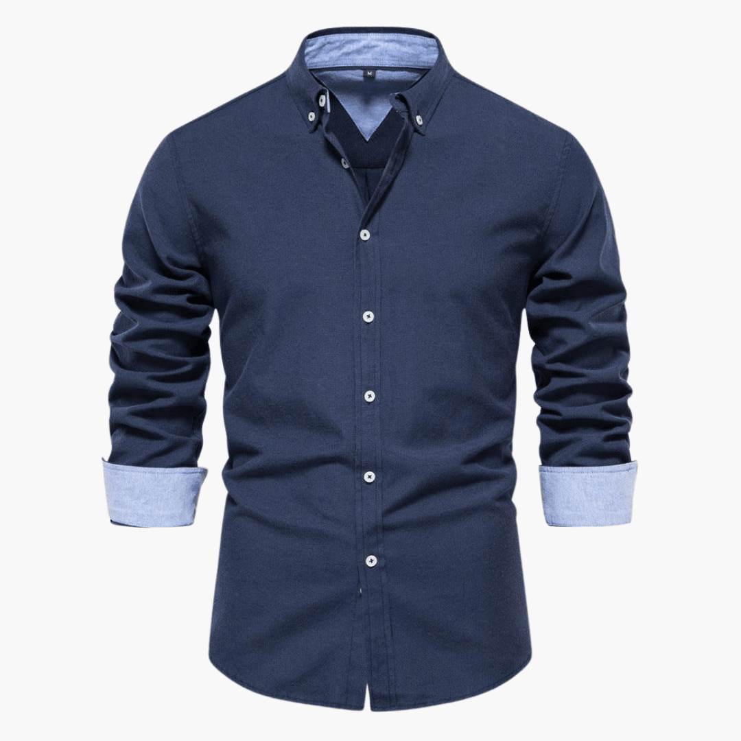 Men's Comfortable Shirt - Long Sleeve