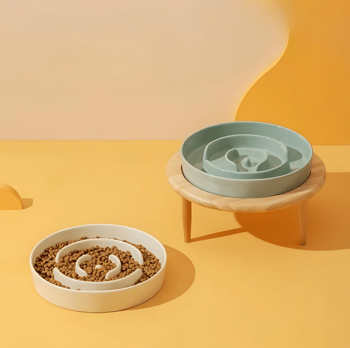 Elegant Handmade Food Bowl for Pets