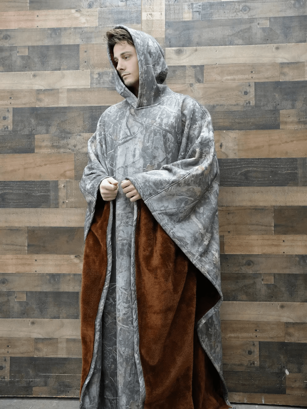 Hoodie Calming Blanket Oversize Soft Fabric