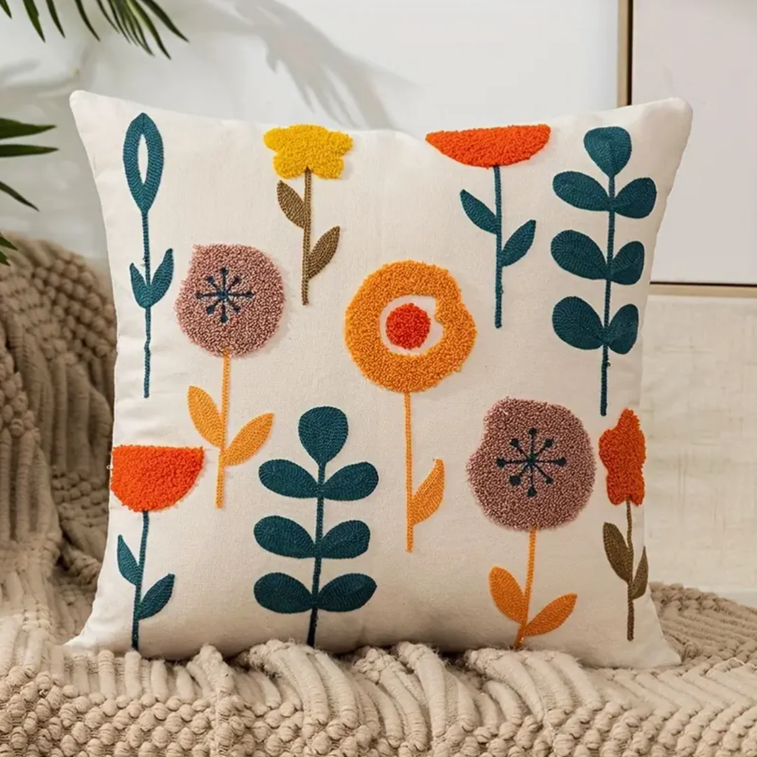 Floral Print Cushion