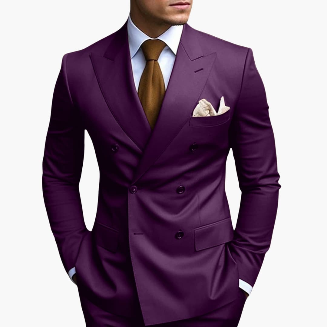 Men's Elegant Suit | Double-Breasted