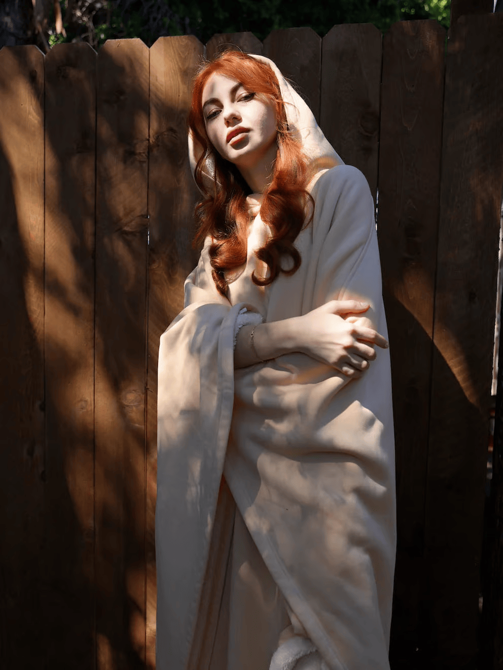 Hoodie Calming Blanket Oversize Soft Fabric