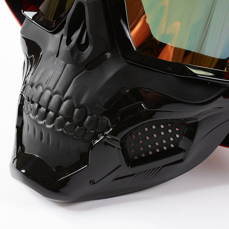 Motorcycle Goggles with Impact-Resistant Lenses