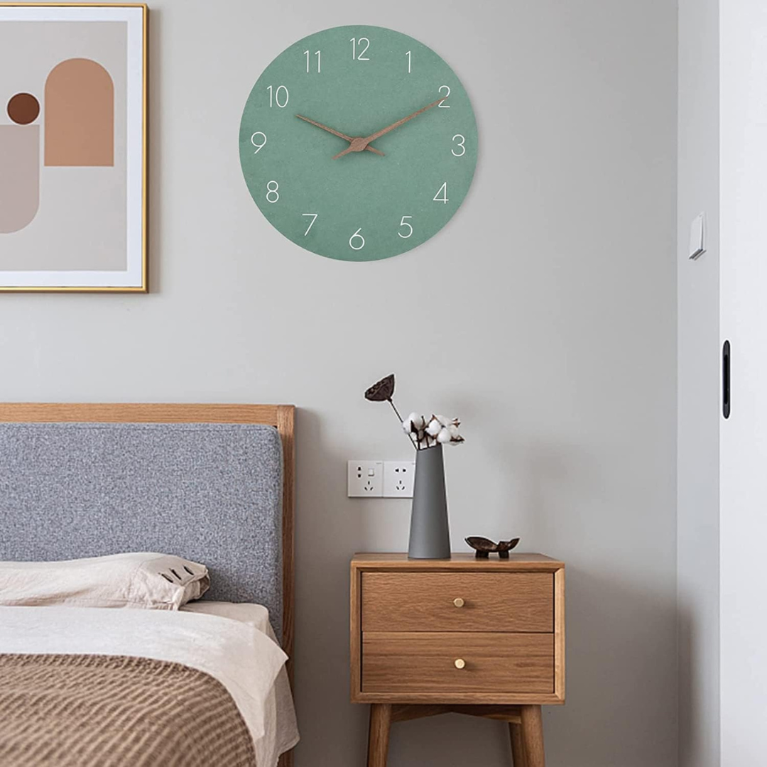 Minimalistic Wooden Wall Clock