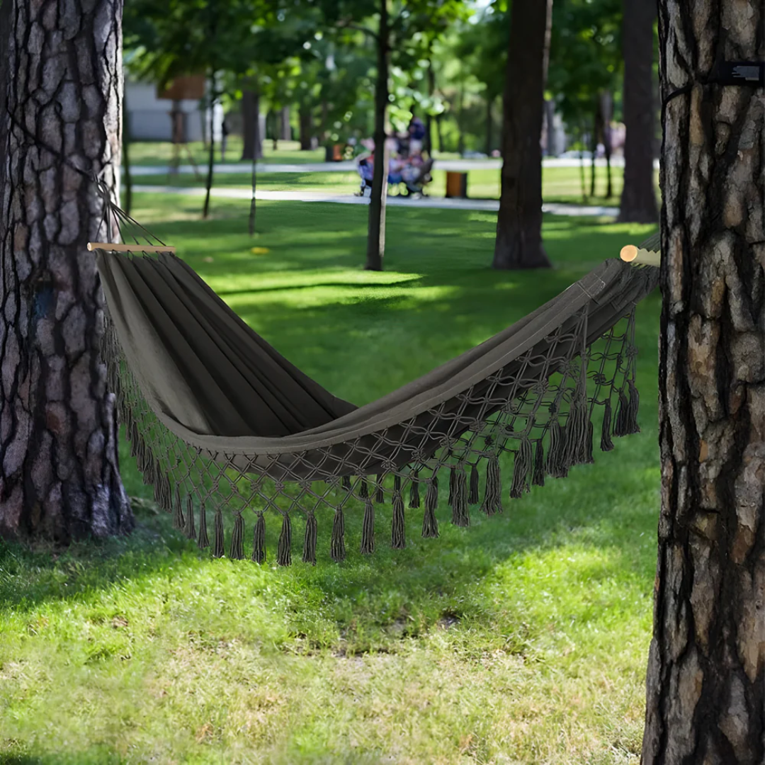 Cozy Boho Cotton Hammock