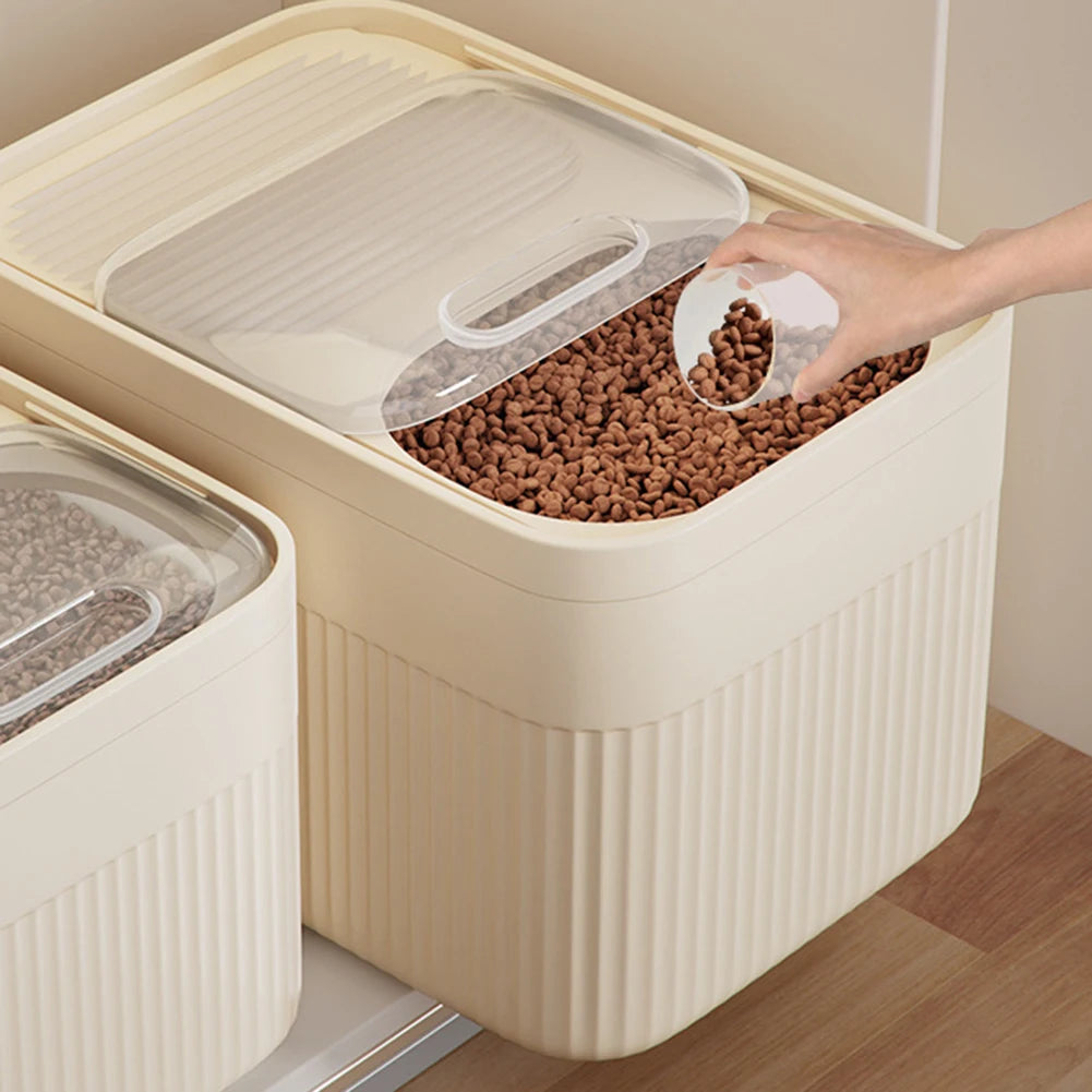 BPA-Free Sealed Pet Food Storage Bin - Freshness Container
