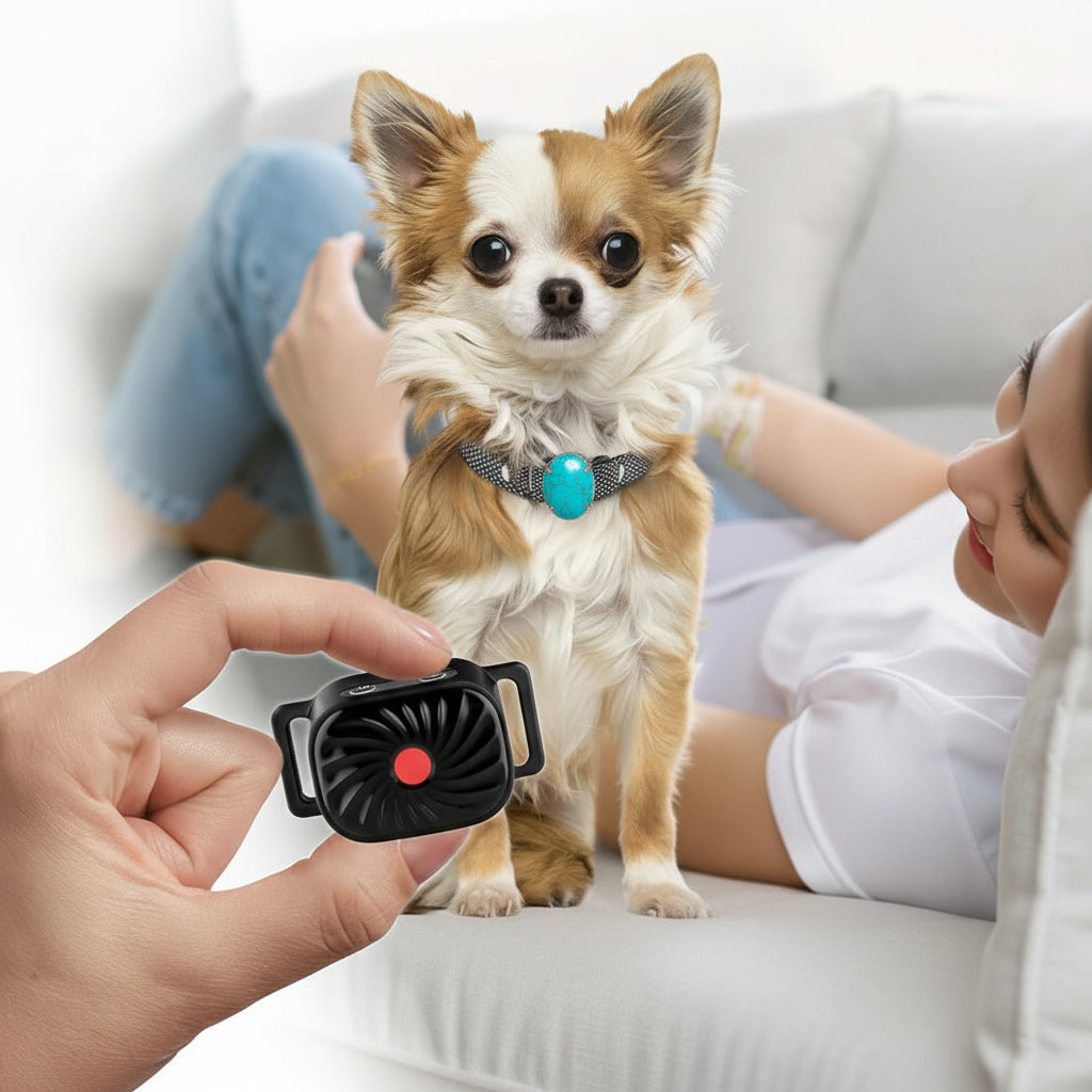 Gentle Anti-Bark Collar with Sound & Vibration for Small Dogs