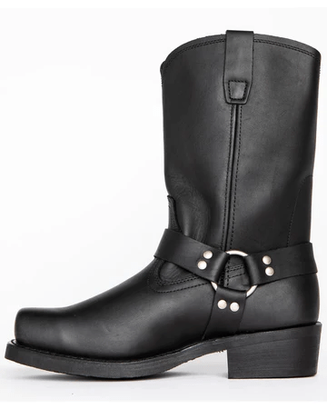 Men's Durable Boots with Harness and Waterproof Leather