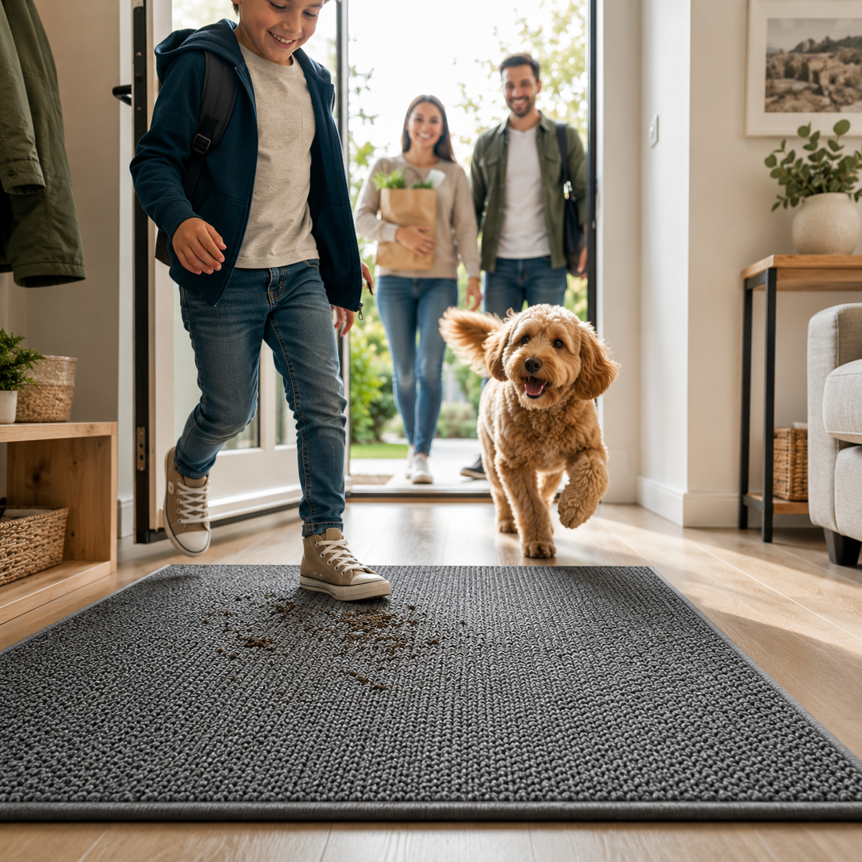 Highly Absorbent Doormat for Clean and Dry Indoor & Outdoor Entrances