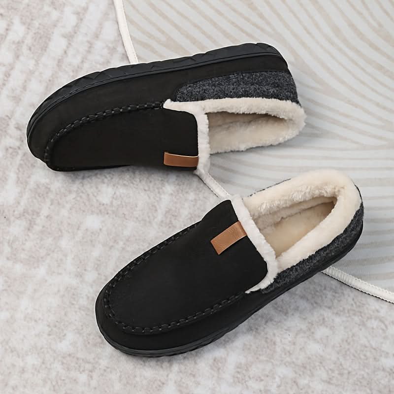 Warm Sheep’s Wool Loafer Slippers Designed for Ultimate Winter Comfort, Softness, and Cozy Indoor Wear