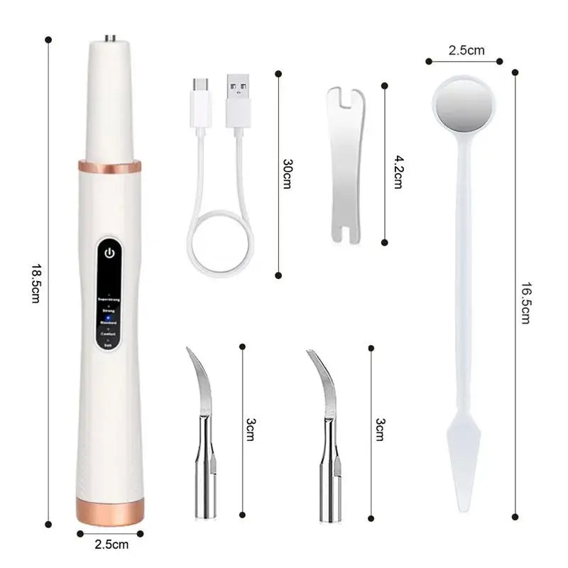 Advanced Ultrasonic Teeth Cleaning Device for Pets with 5 Care Levels