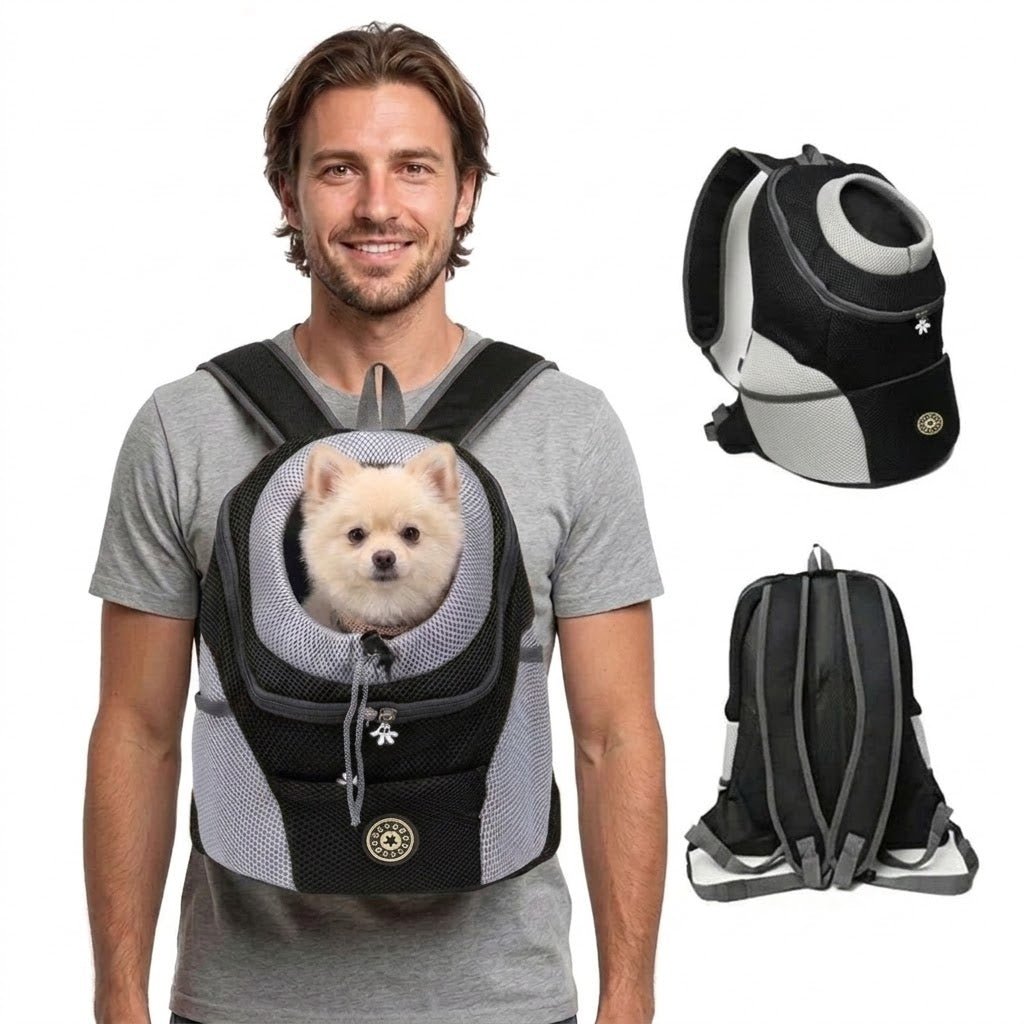 Ergonomic Dog Carrier Backpack with Comfort Padding
