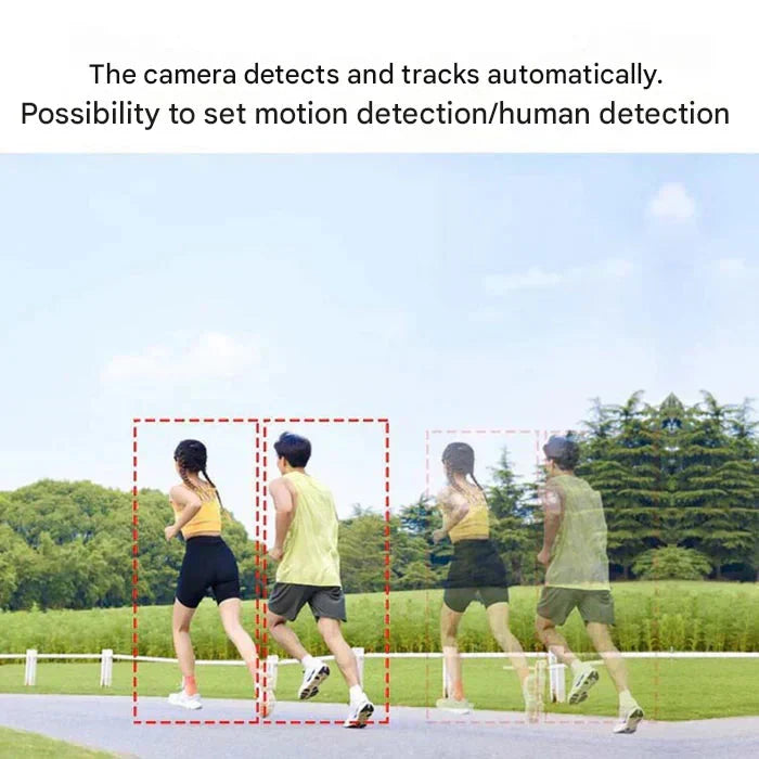 Wireless 4K Security Camera with Solar Panel – Dual Protection 4K