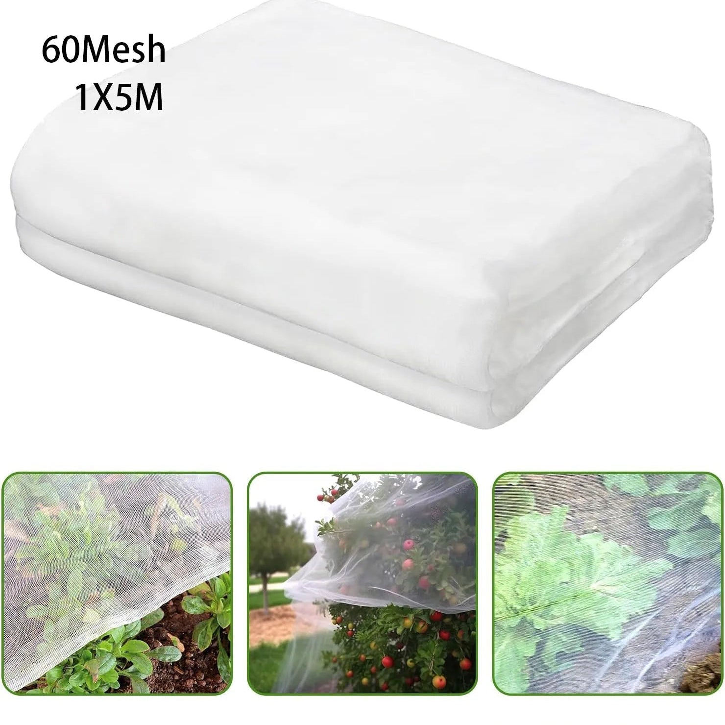 HDPE Insect Net for Breathable Plant Protection and Pest Control