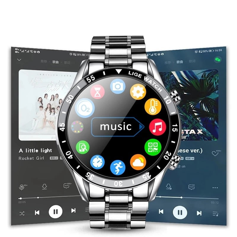 Stylish 4G Smartwatch - Elegant Connectivity and Calling Features