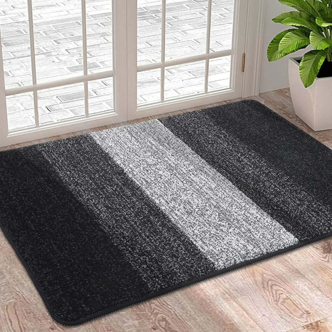 Washable Door Mat for Entrances with Water-Absorbing Design