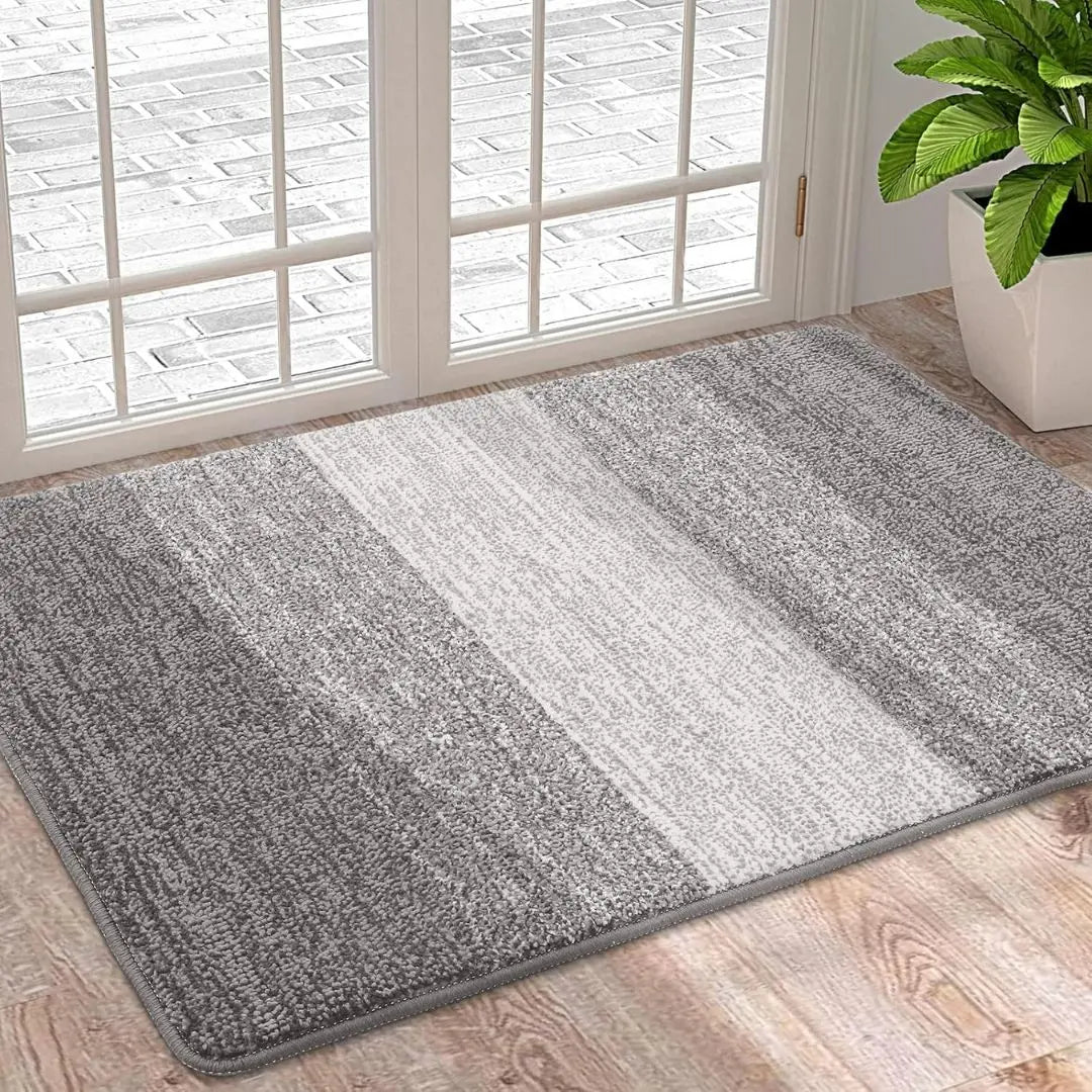 Washable Door Mat for Entrances with Water-Absorbing Design