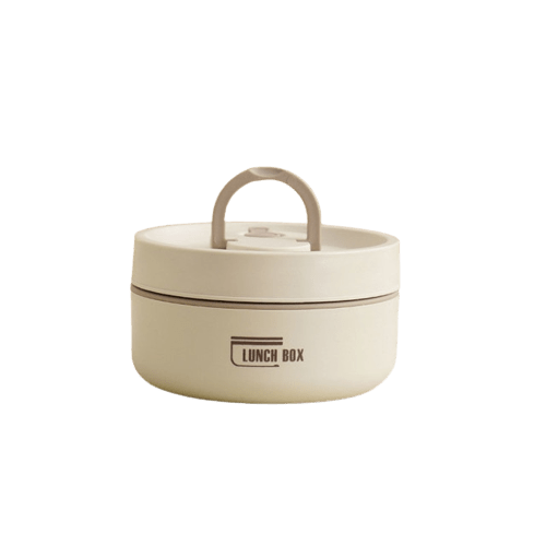 Double-Walled Insulated Lunch Box for Keeping Meals Warm