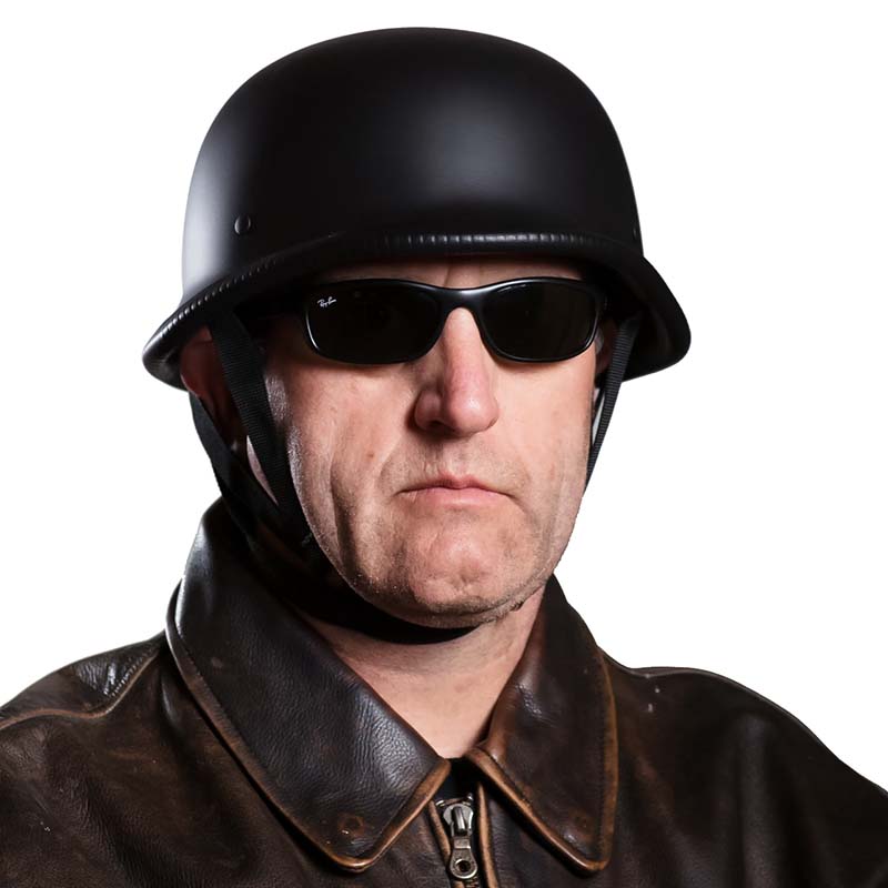 Vintage Half-Face Helmet