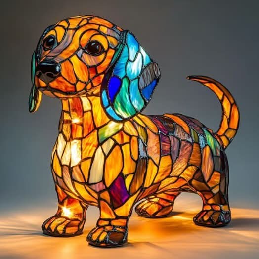 Pet Design Night Lamp | Warm Light | USB Powered with Switch