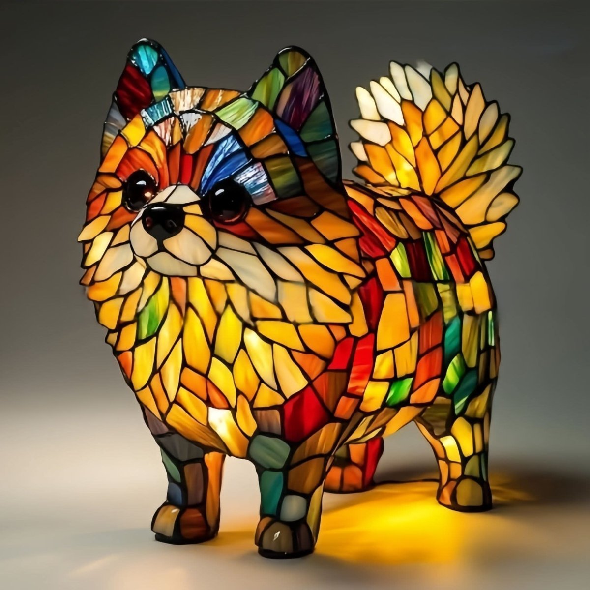 Pet Design Night Lamp | Warm Light | USB Powered with Switch
