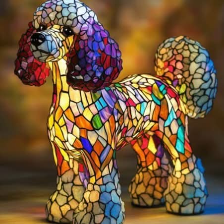 Pet Design Night Lamp | Warm Light | USB Powered with Switch