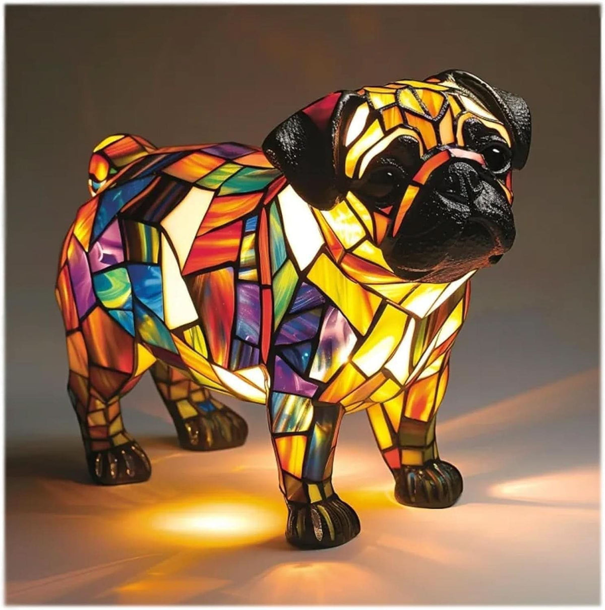 Pet Design Night Lamp | Warm Light | USB Powered with Switch