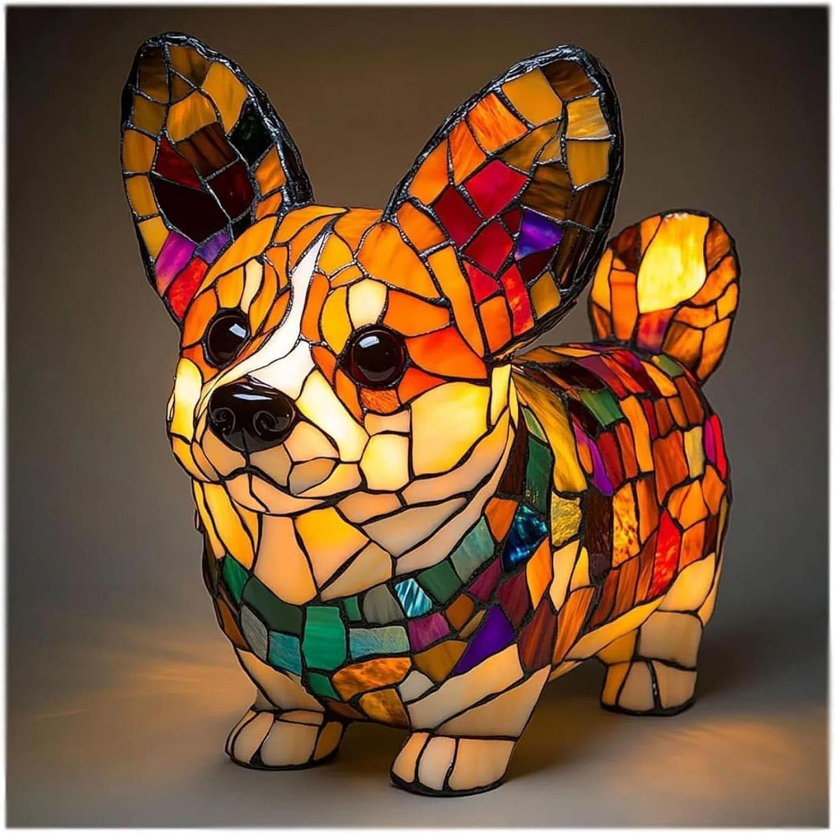Pet Design Night Lamp | Warm Light | USB Powered with Switch