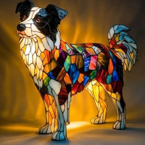 Pet Design Night Lamp | Warm Light | USB Powered with Switch