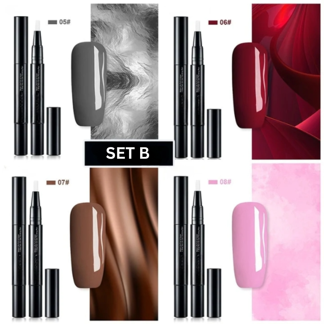 Nail Gel | Precision Nail Art with Gel Color | Fast-Drying and Durable