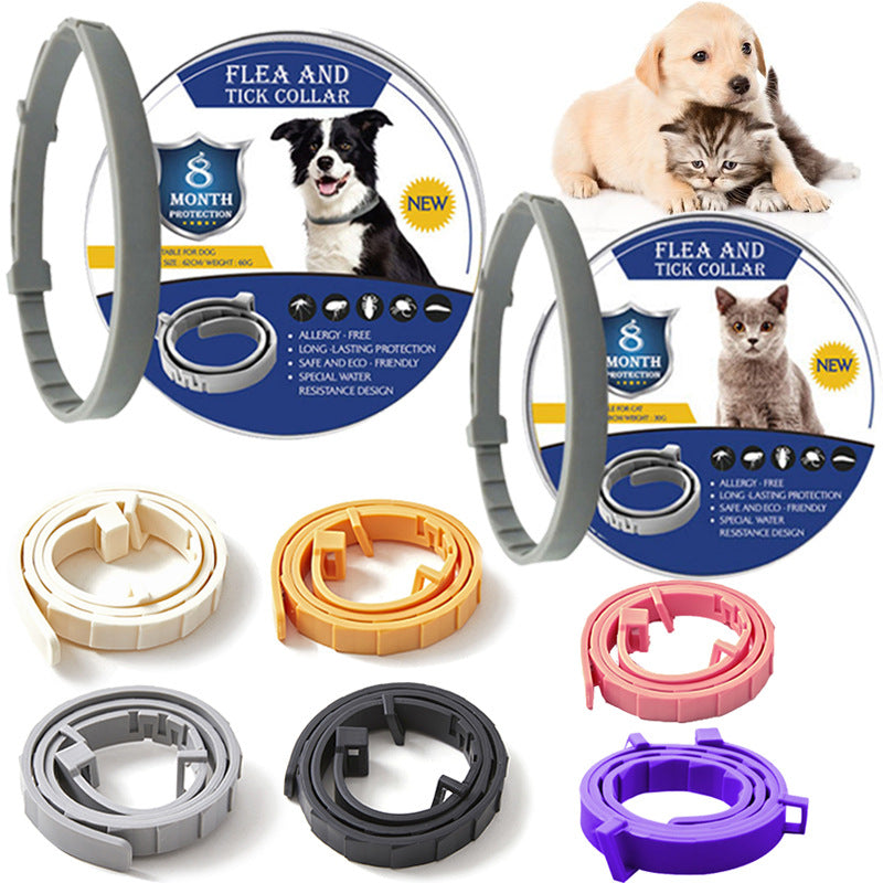 8+ Months of Natural Protection Against Ticks and Fleas