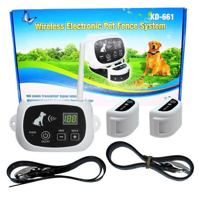Wireless Pet Fence with Tone and Vibration Alerts