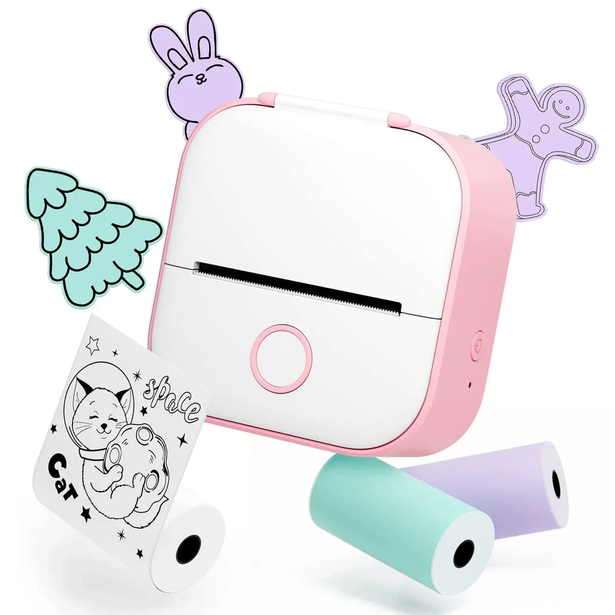 Compact Printer + Free Printing Paper - The Ink-Free Printing Solution!