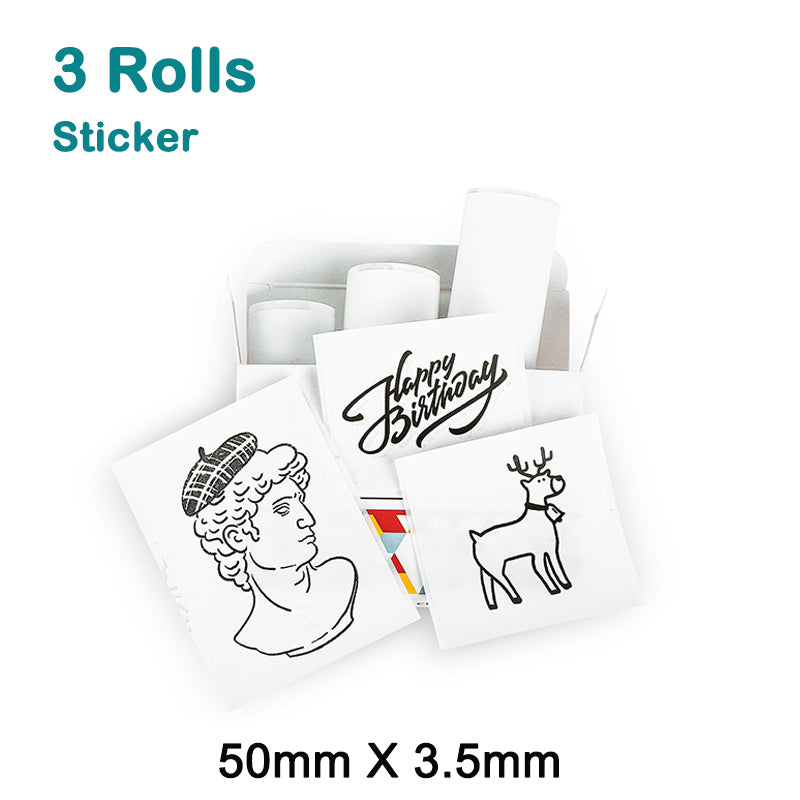 Compact Printer + Free Printing Paper - The Ink-Free Printing Solution!
