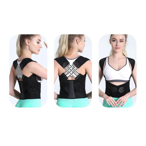 Adjustable Back Brace for Daily Posture Support and Comfort