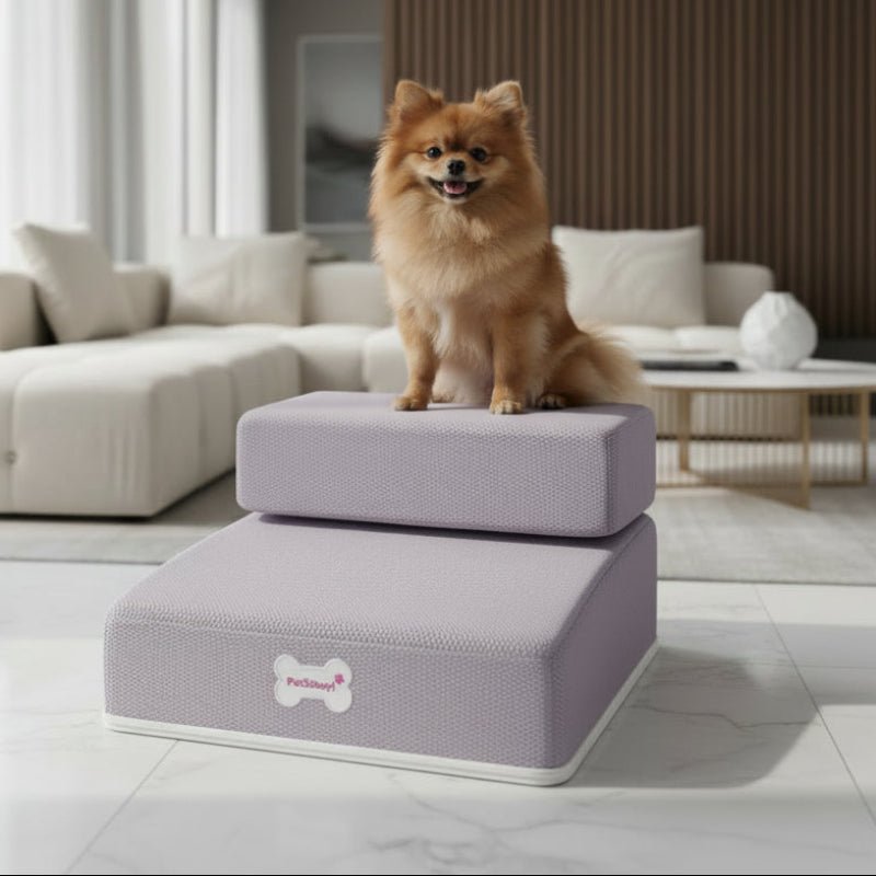 Premium Luxury Dog Steps for Safe Climbing onto Couch & Bed