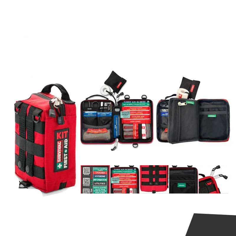 Waterproof Travel First Aid Kit - Professional Medical Bag