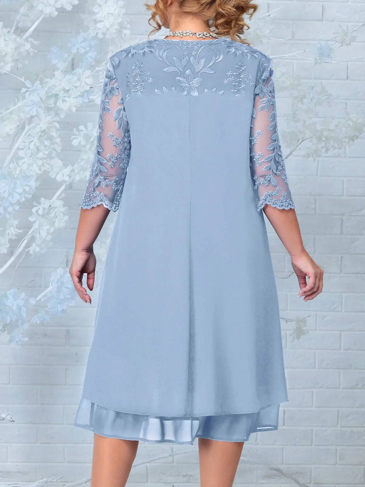 Plus Size Autumn Banquet Dress