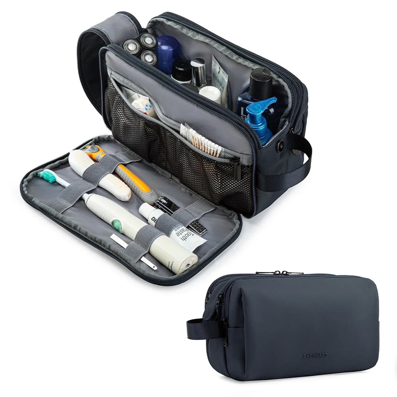 Waterproof Cosmetic Bag for Men & Women | Lightweight Toiletry Bag in S/M/L | Travel Accessory for Toiletries & Makeup | Unisex Travel Organizer