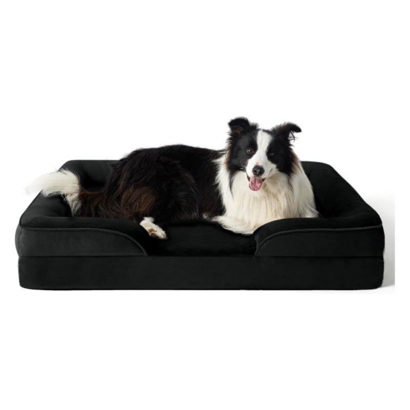 Orthopedic Dog Bed with Removable Velvet Cover